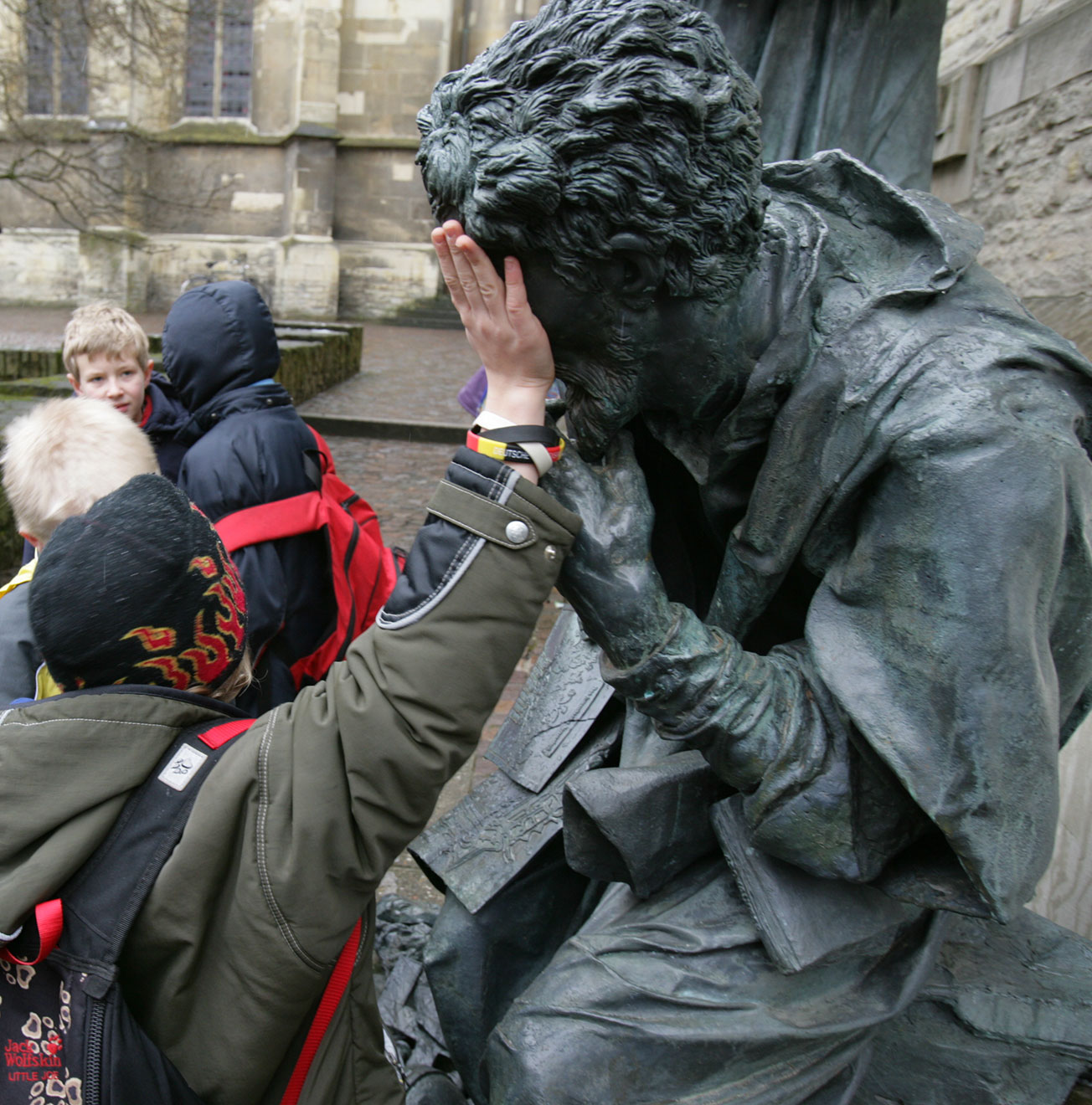 An Kinderhand durch Münster